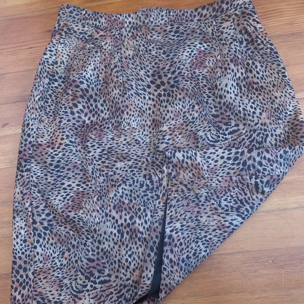 Leopard print skirt - Picture 1 of 5